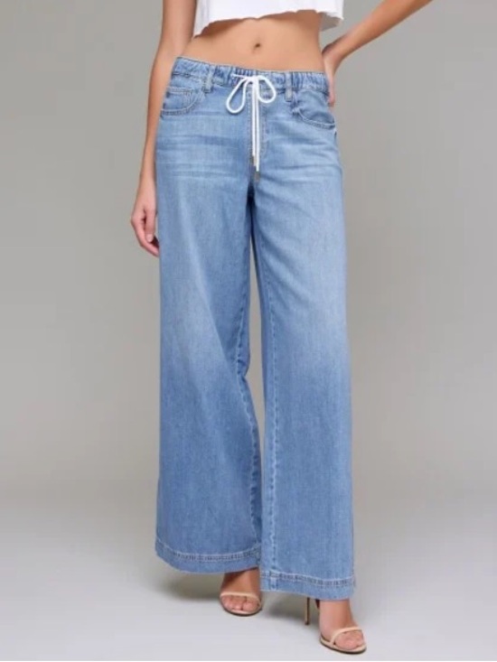 Hidden Denim - NEW Hidden Jeans Nori High Rise Extra Wide Leg, Size 26